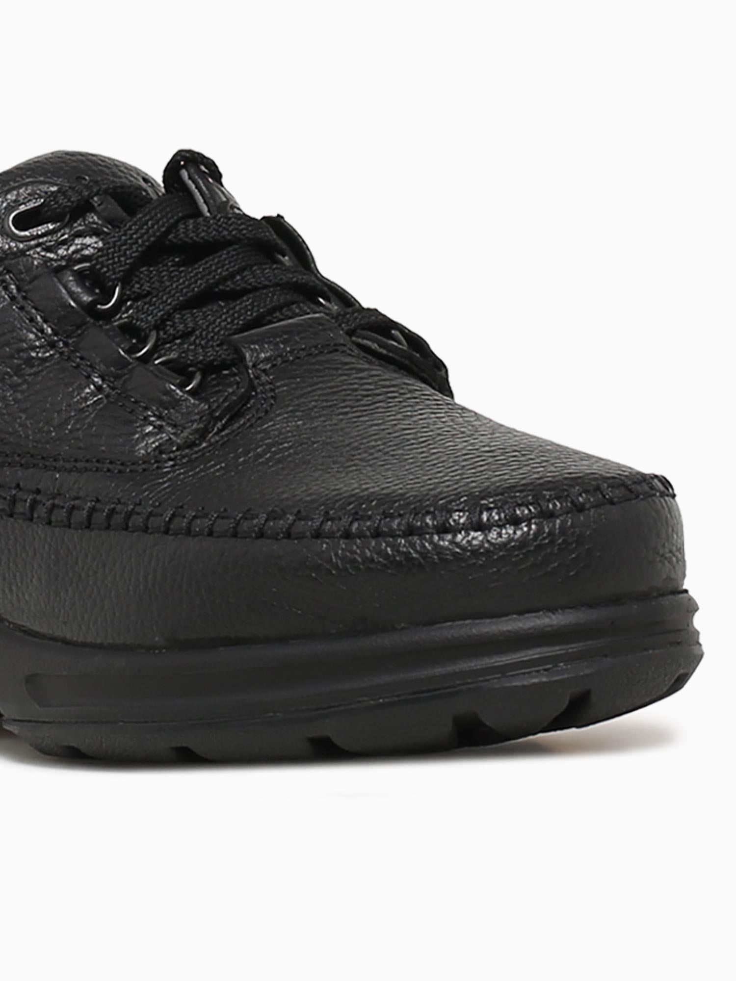 Caribou Black Leather Black / 7 / M