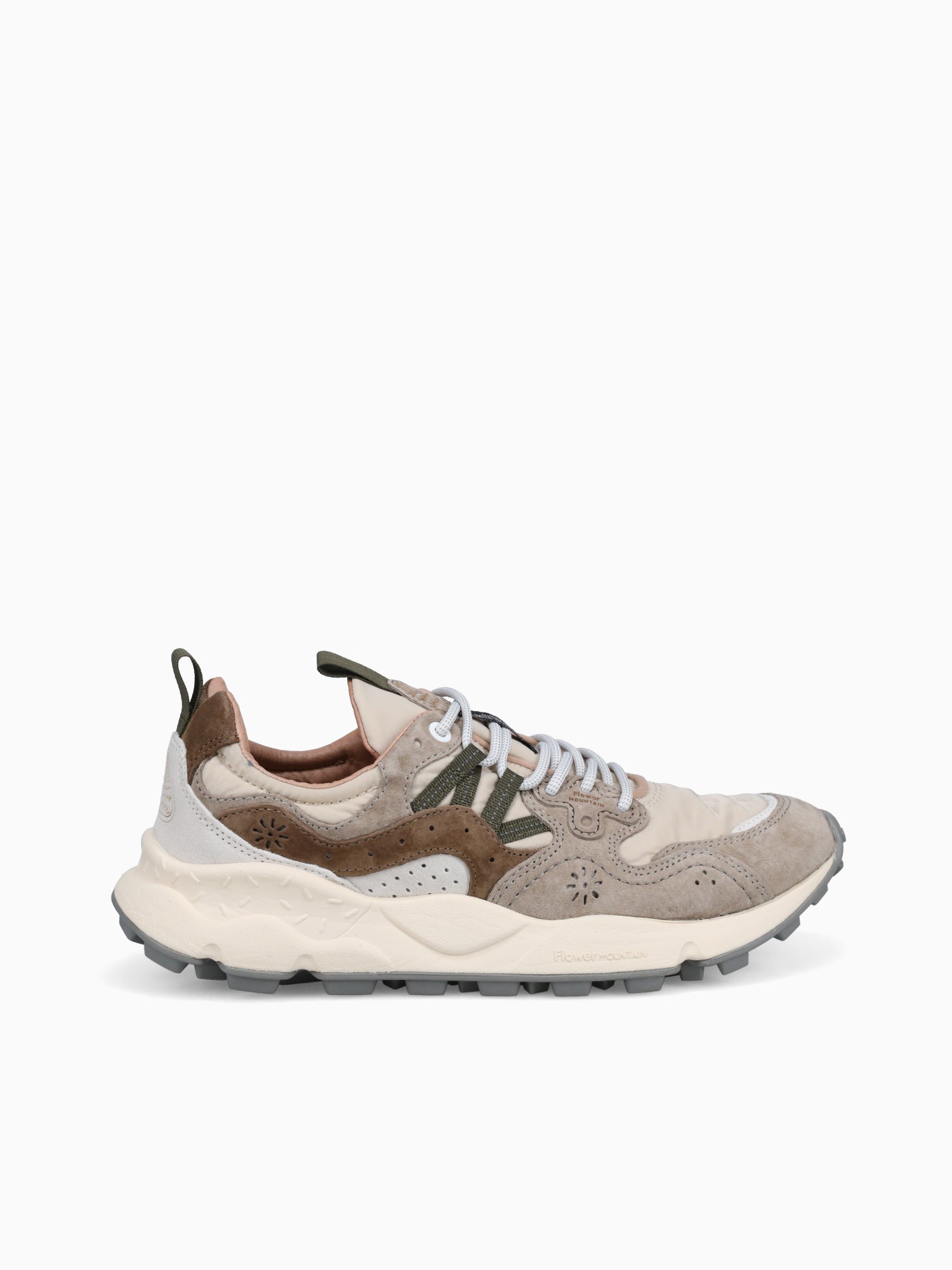 Yamano 3 Uni Off White Beige suede Nylon White / 41 / M