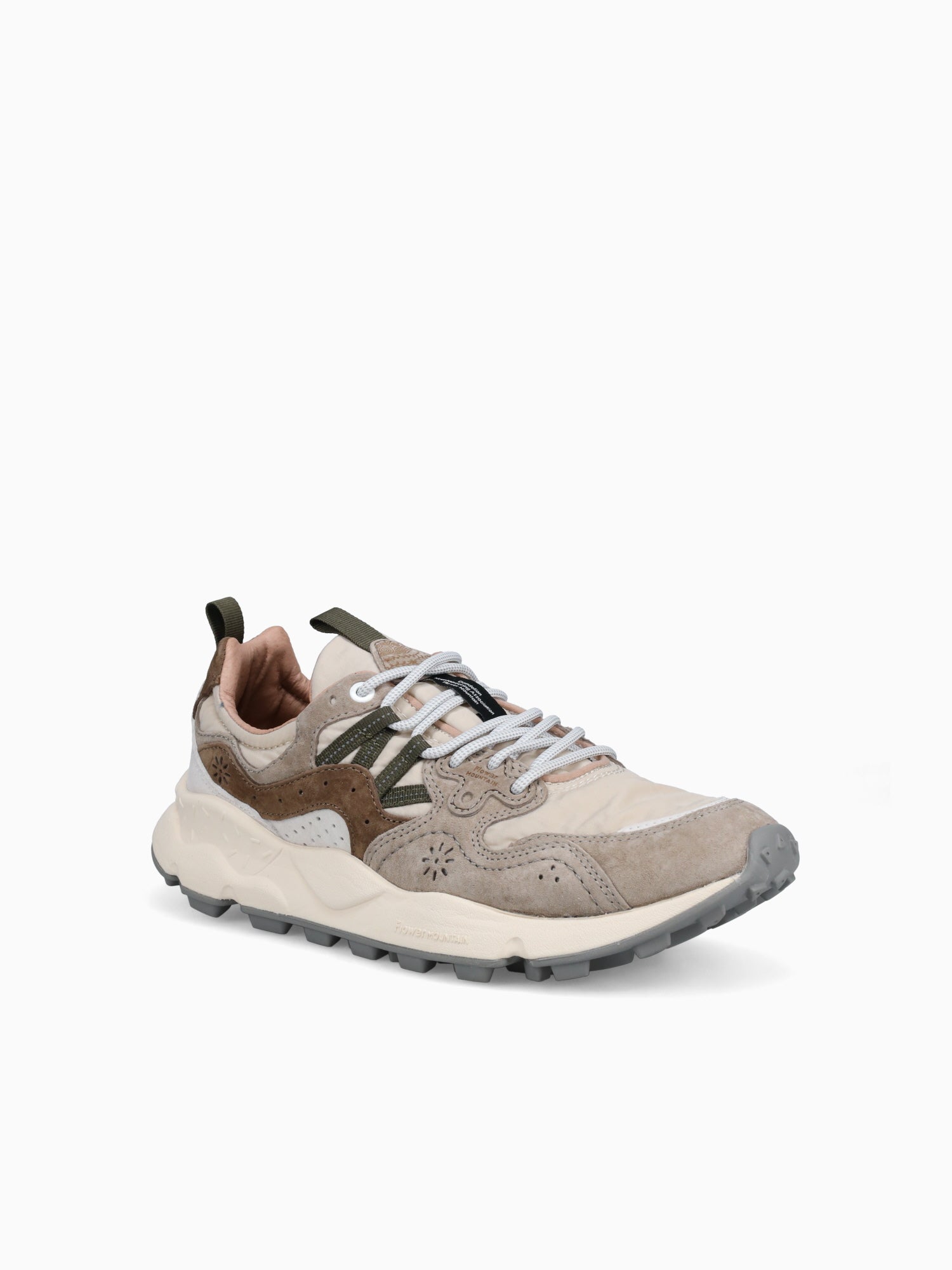 Yamano 3 Uni Off White Beige suede Nylon White / 41 / M
