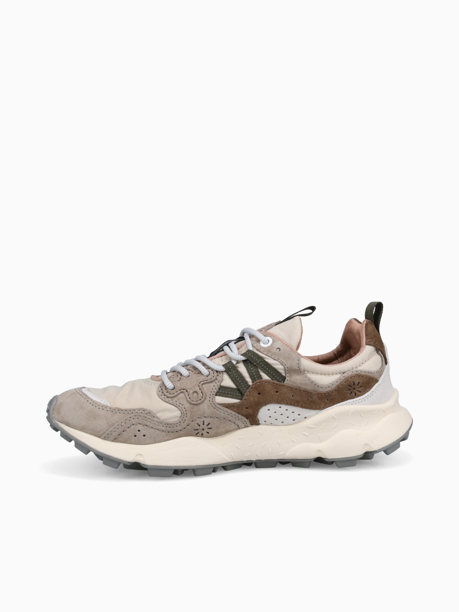 Yamano 3 Uni Off White Beige suede Nylon White / 41 / M