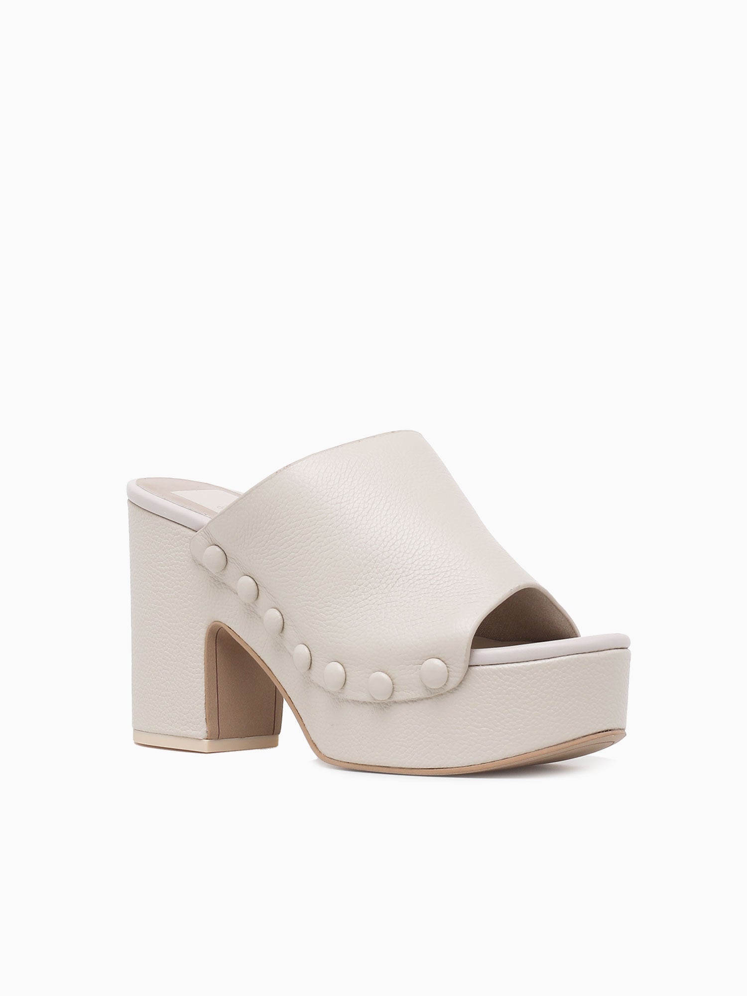 Emol Ivory Leather Off White / 6 / M