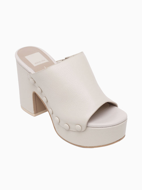 Emol Ivory Leather Off White / 6 / M