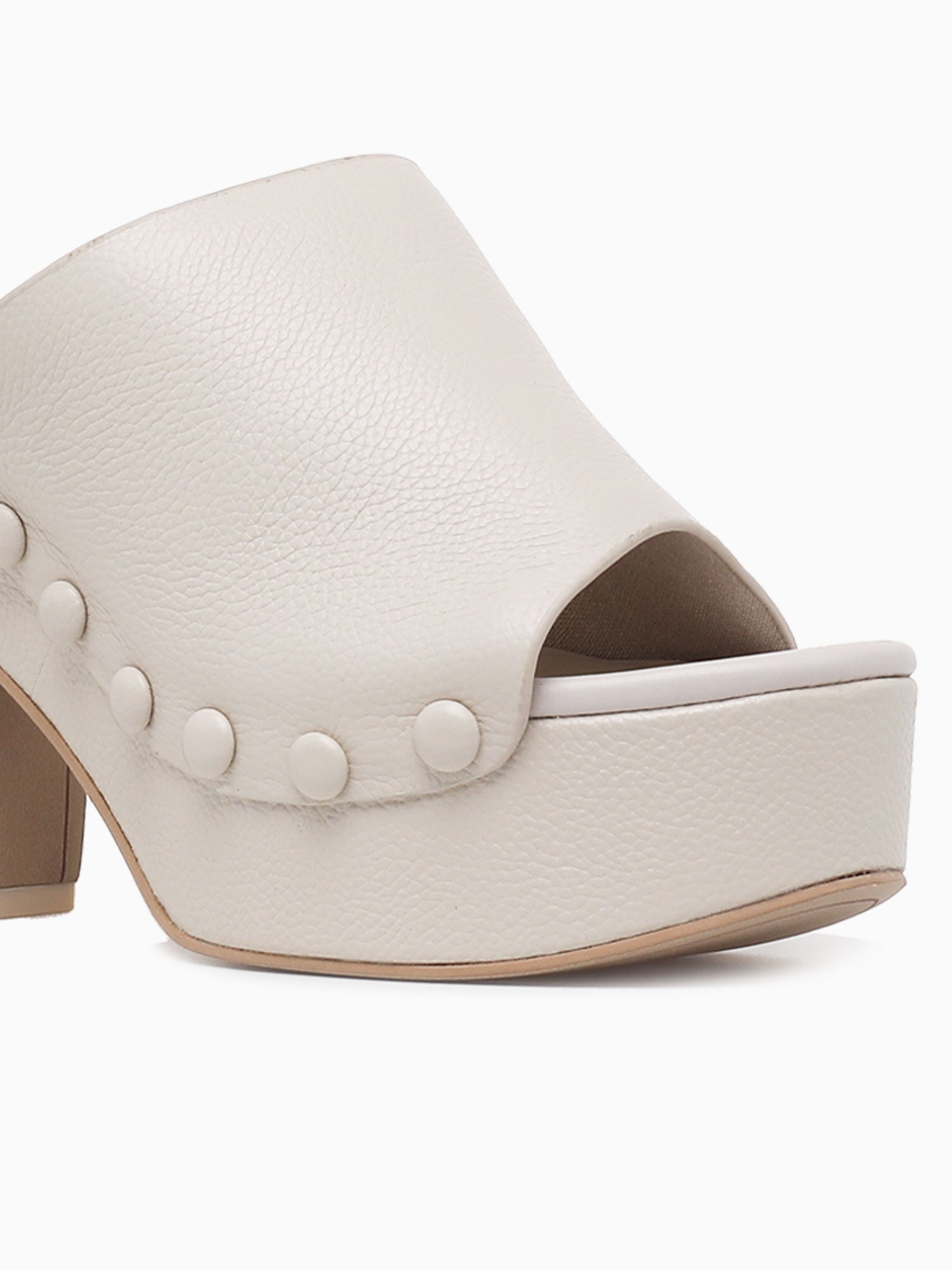 Emol Ivory Leather Off White / 6 / M