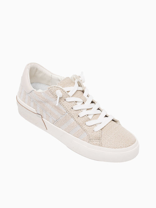 Zina Patch White Stripe Raffia White / 6 / M