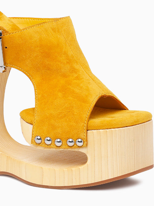 Ethereal Yellow Suede Yellow / 5 / M