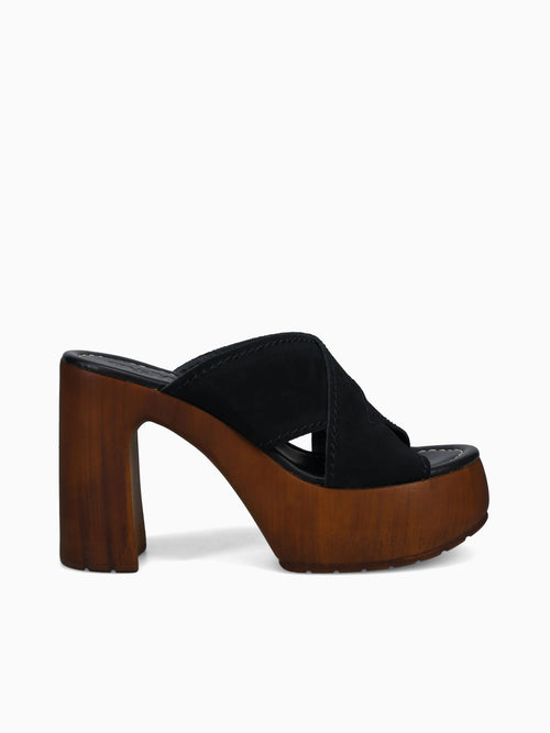 5368 Black Suede Black / 5 / M
