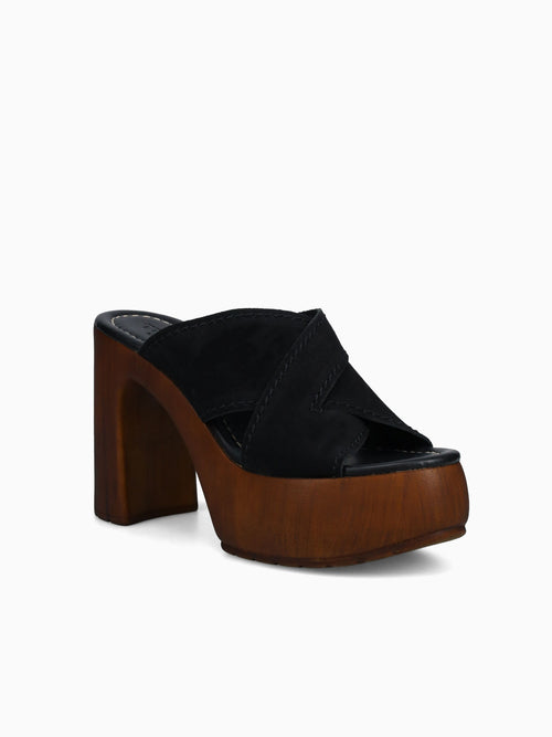 5368 Black Suede Black / 5 / M