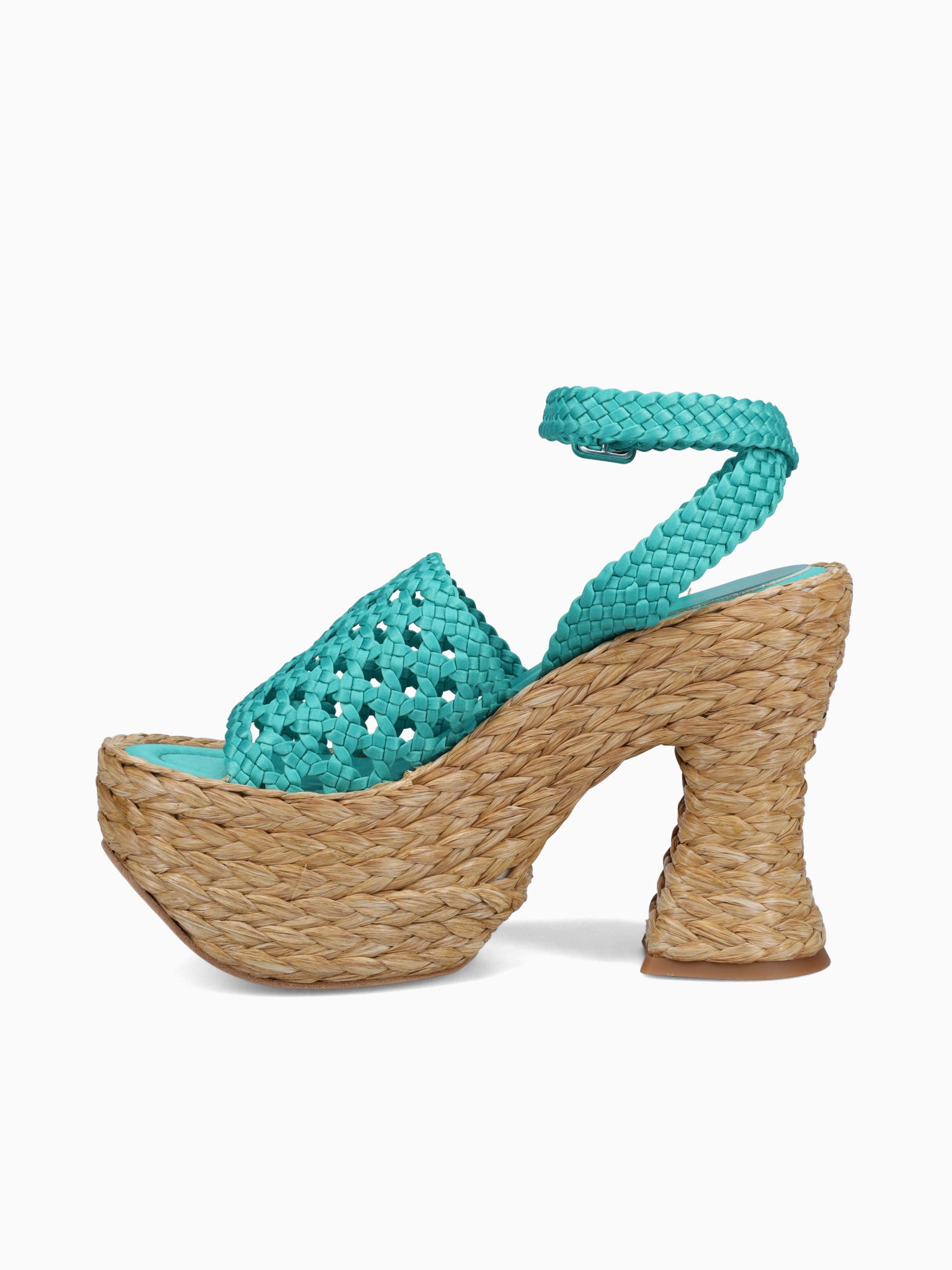 Leoni Turquesa Satin Medium Green / 36 / M