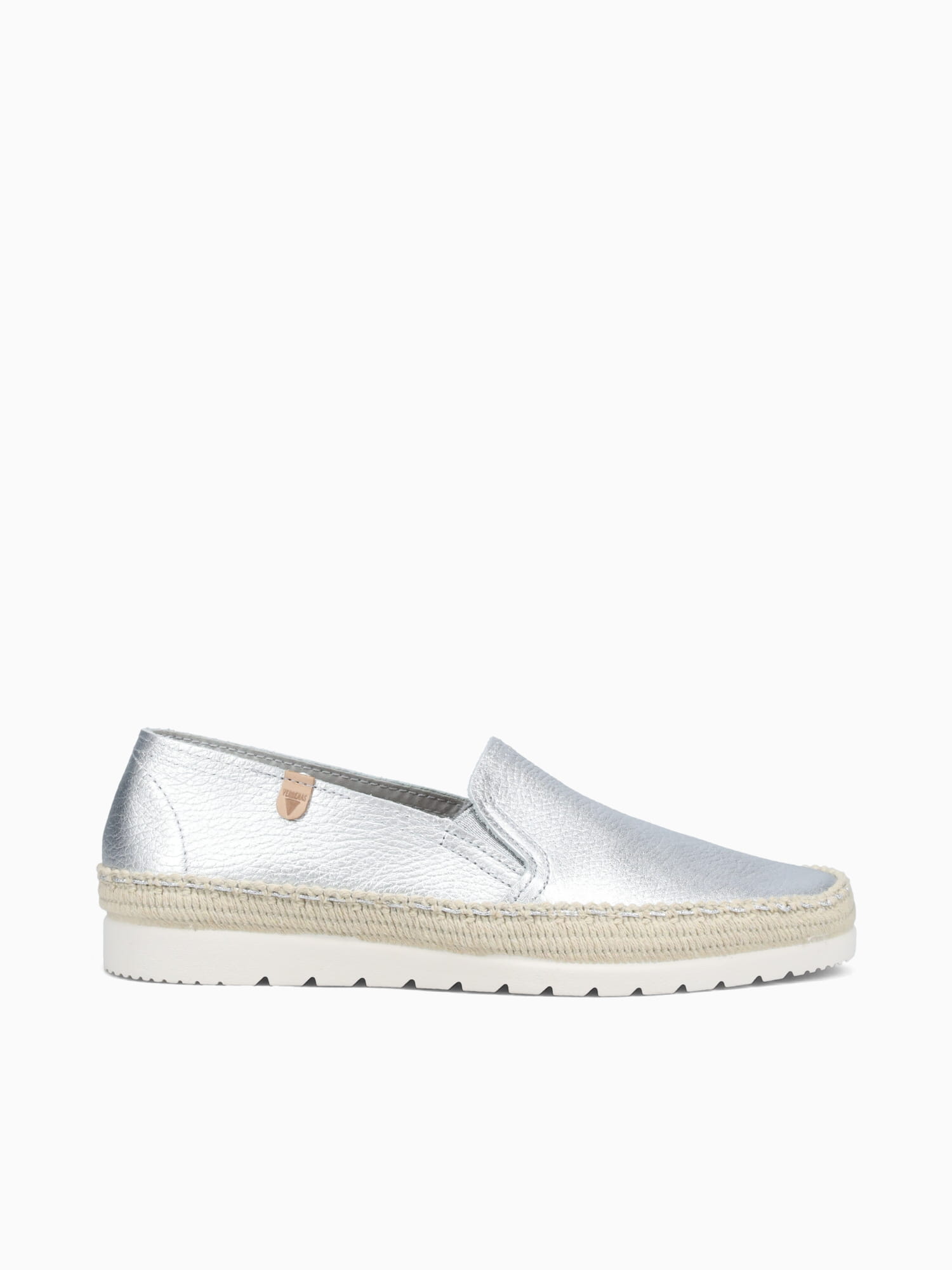 Nuria Plata Metal Leather Silver / 36 / M