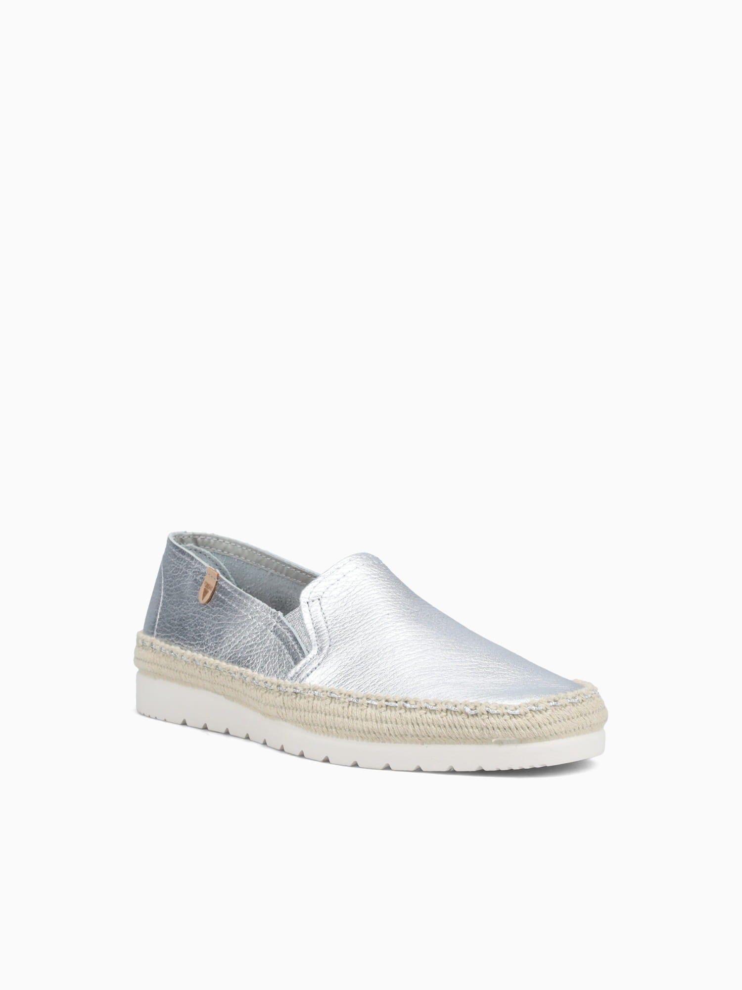 Nuria Plata Metal Leather Silver / 36 / M
