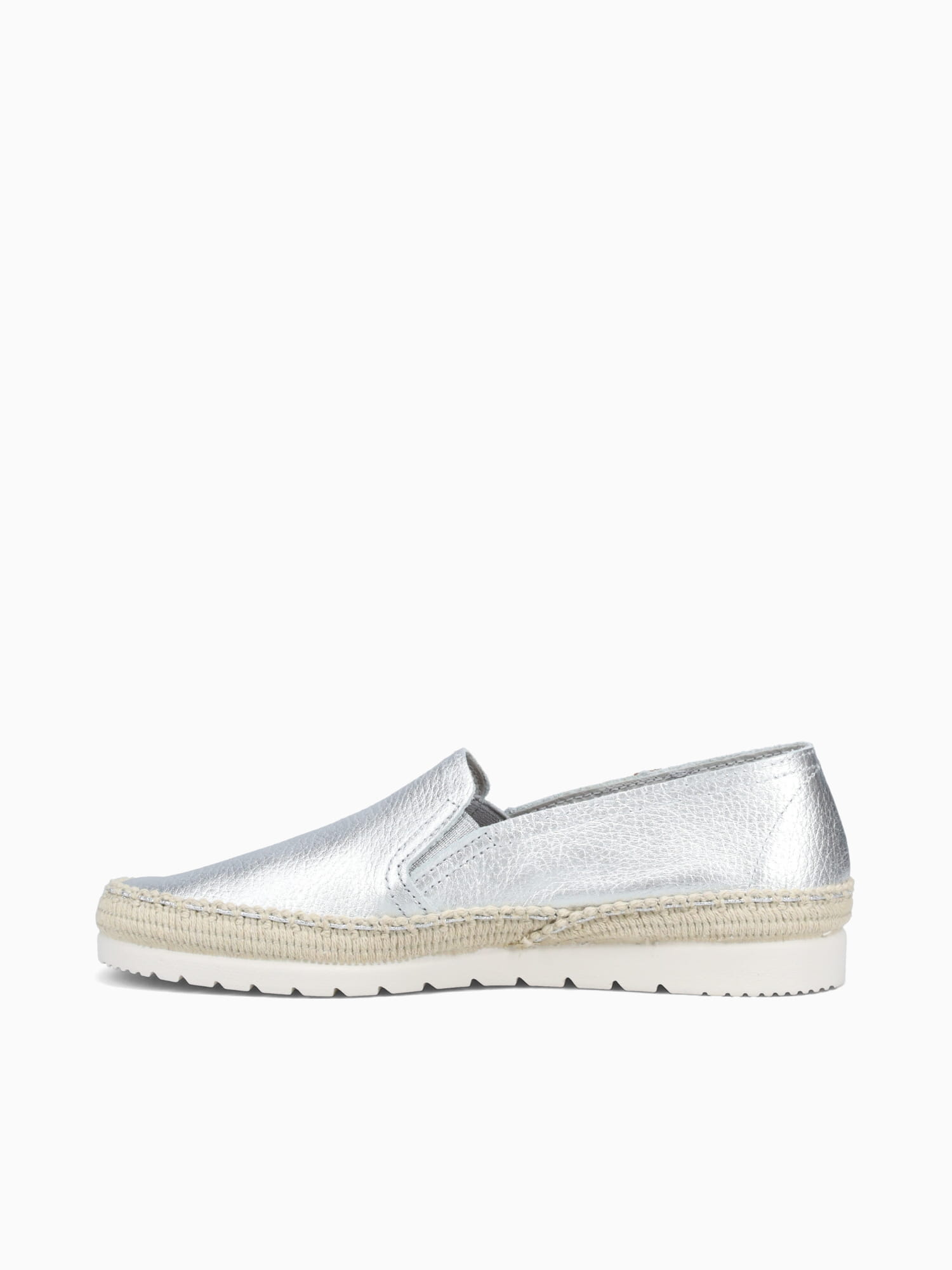 Nuria Plata Metal Leather Silver / 36 / M