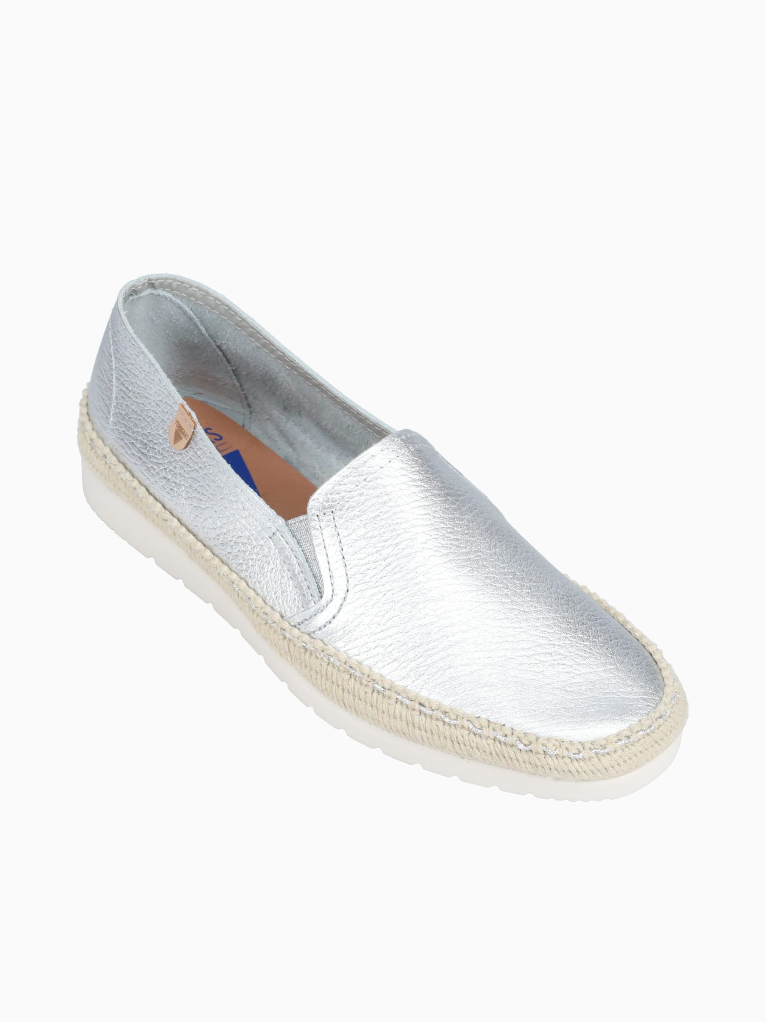Nuria Plata Metal Leather Silver / 36 / M
