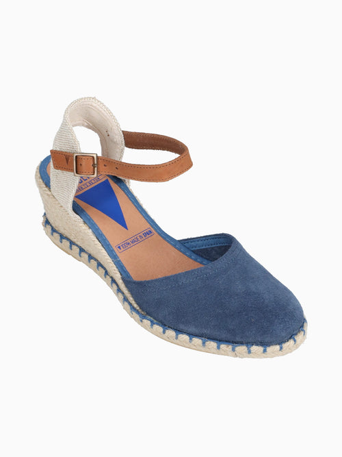 Malena Iris Serraje Blue / 36 / M