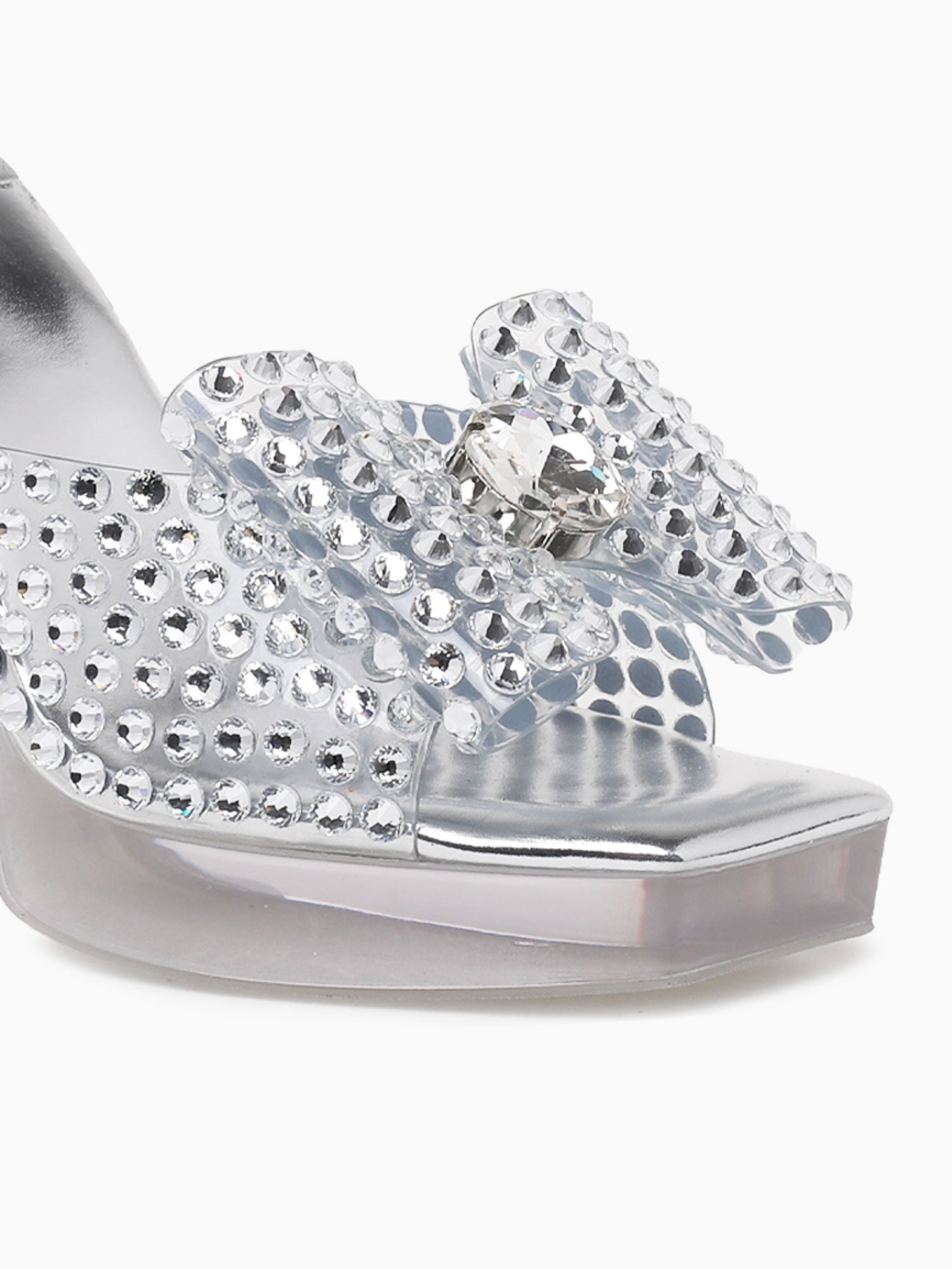 Gemina Silver Clear crystal Silver / 5 / M
