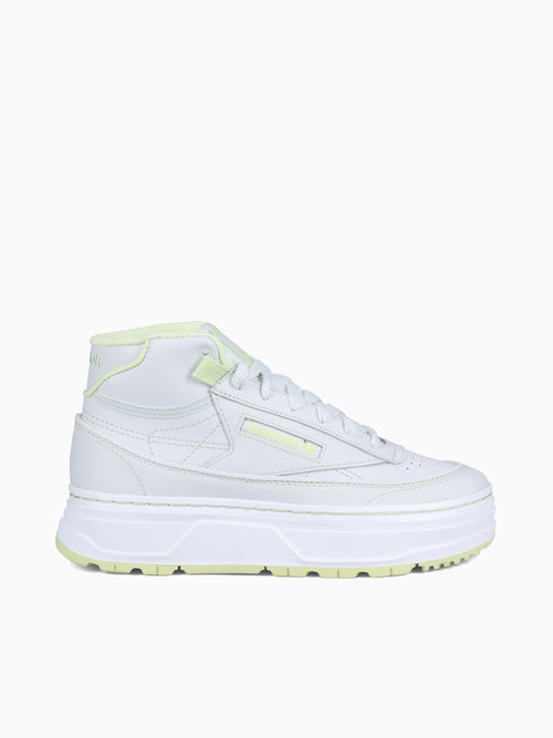 Club C Geo Mid Grey Citrus leather Light Grey / 5 / M