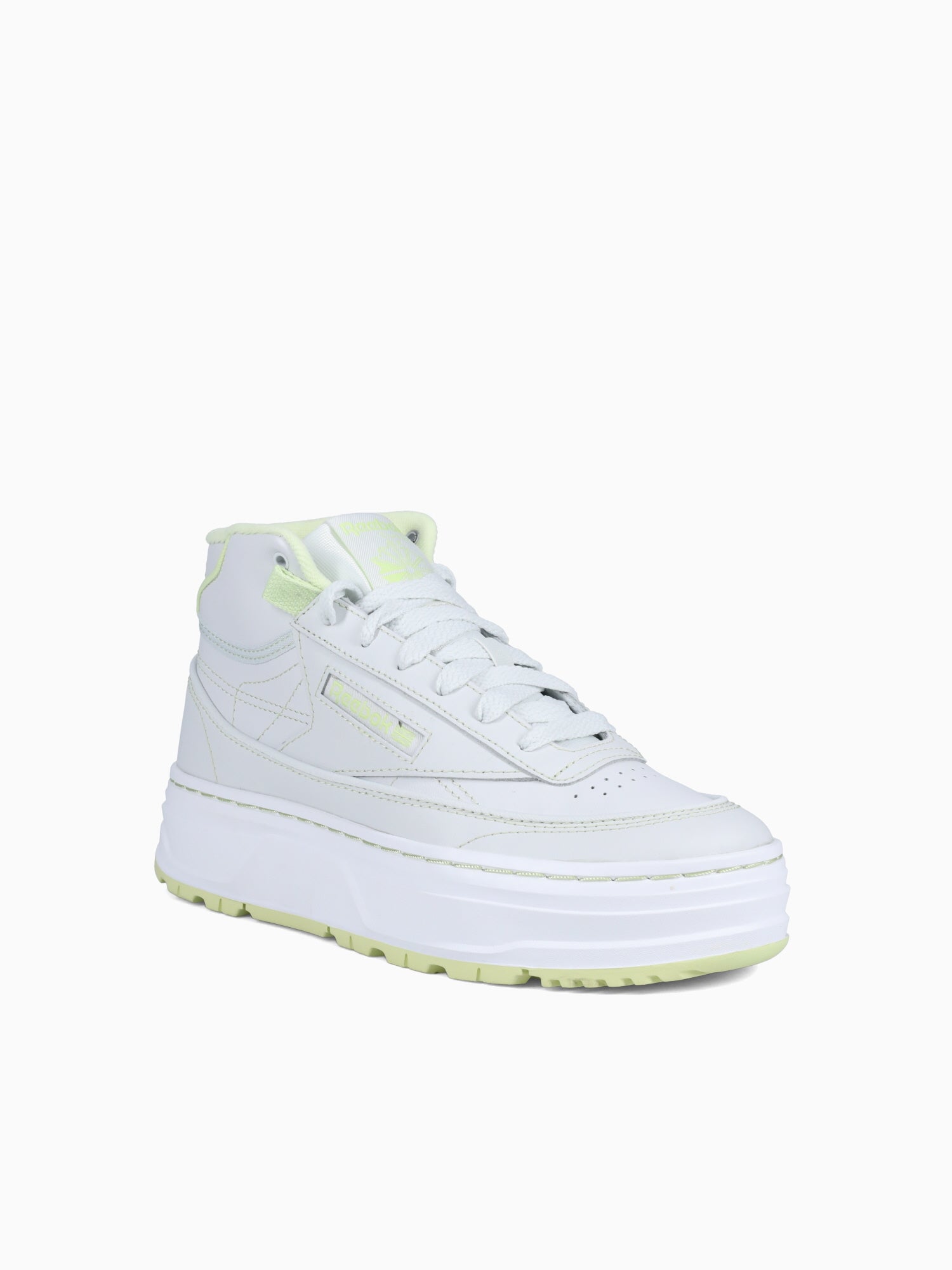 Club C Geo Mid Grey Citrus leather Light Grey / 5 / M