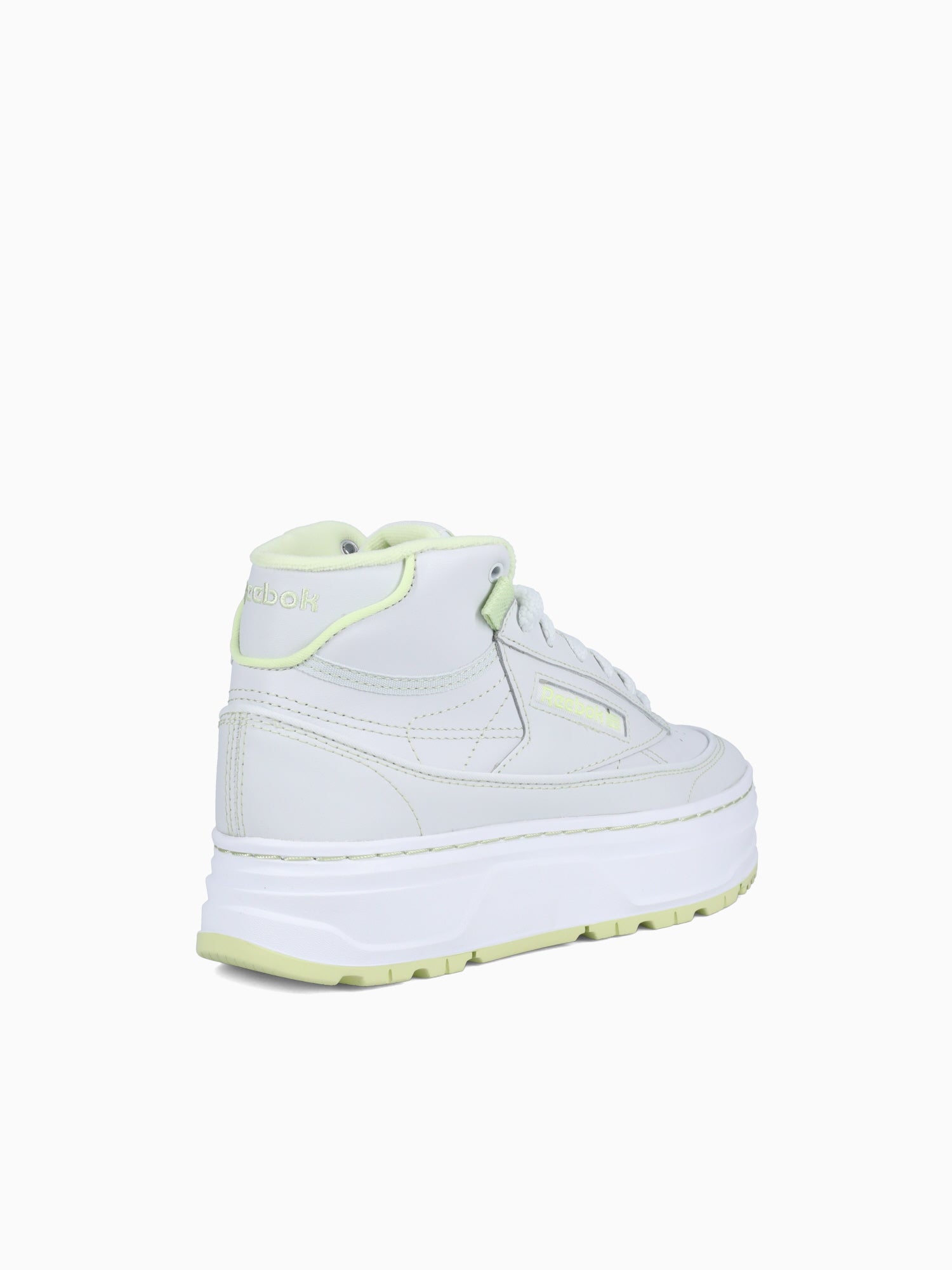 Club C Geo Mid Grey Citrus leather Light Grey / 5 / M