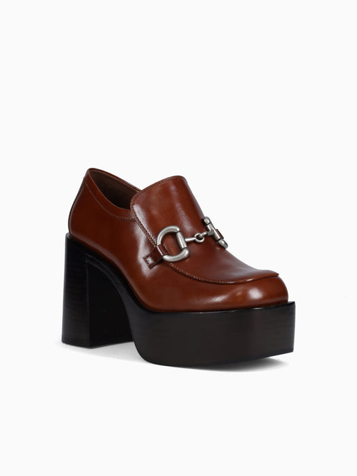 Curator Tan Silver leather Tan / 5 / M