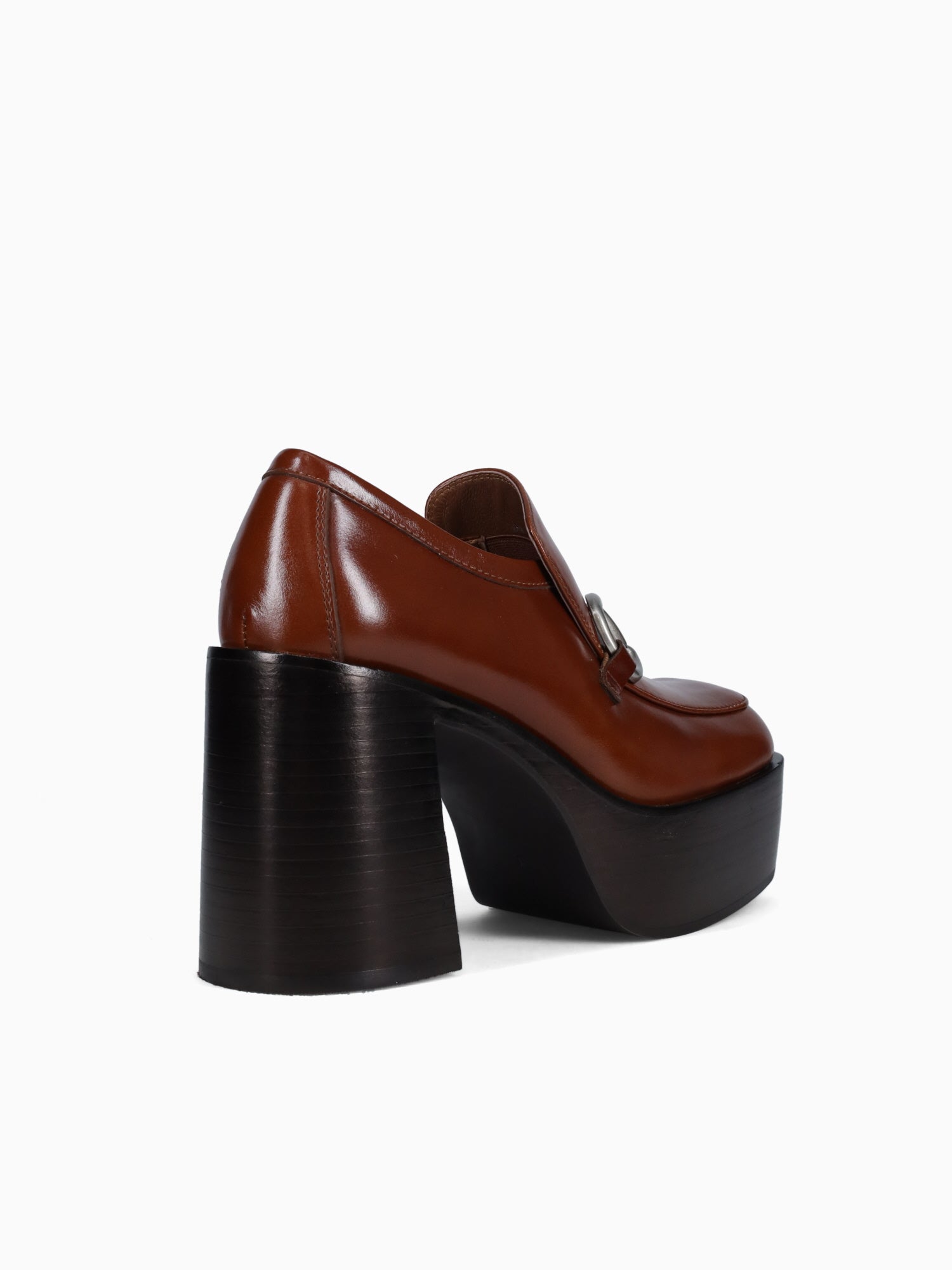 Curator Tan Silver leather Tan / 5 / M