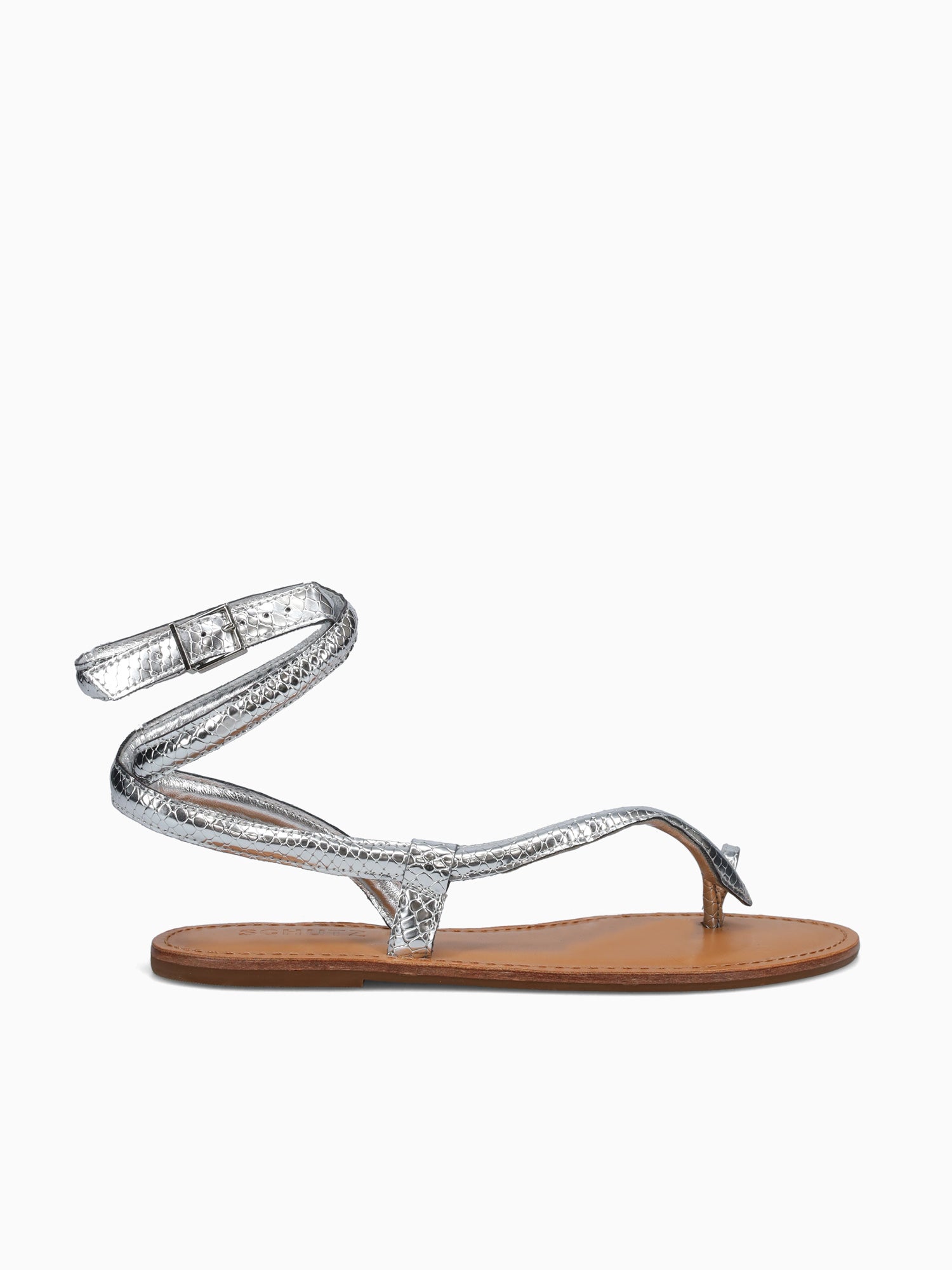 Sahira Silver Leather Silver / 5 / M