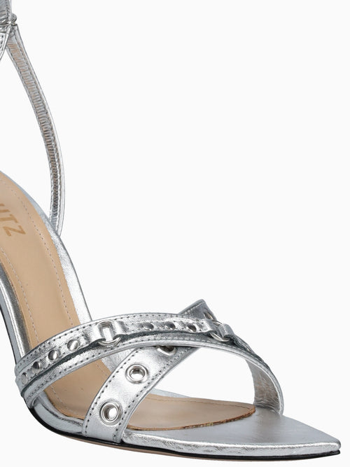 Salma Silver Leather Silver / 5 / M
