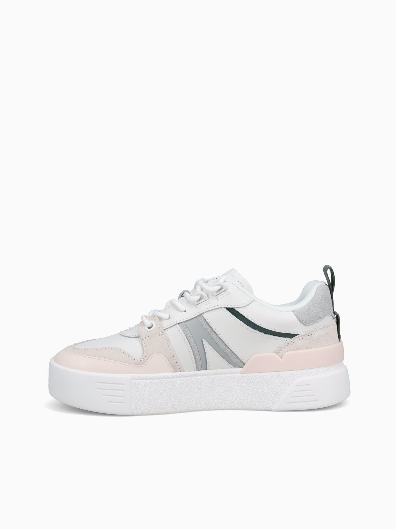 L 002 Wht Lt gry leather Multi / 5 / M