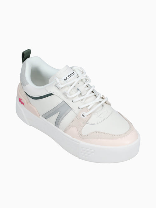 L 002 Wht Lt gry leather Multi / 5 / M