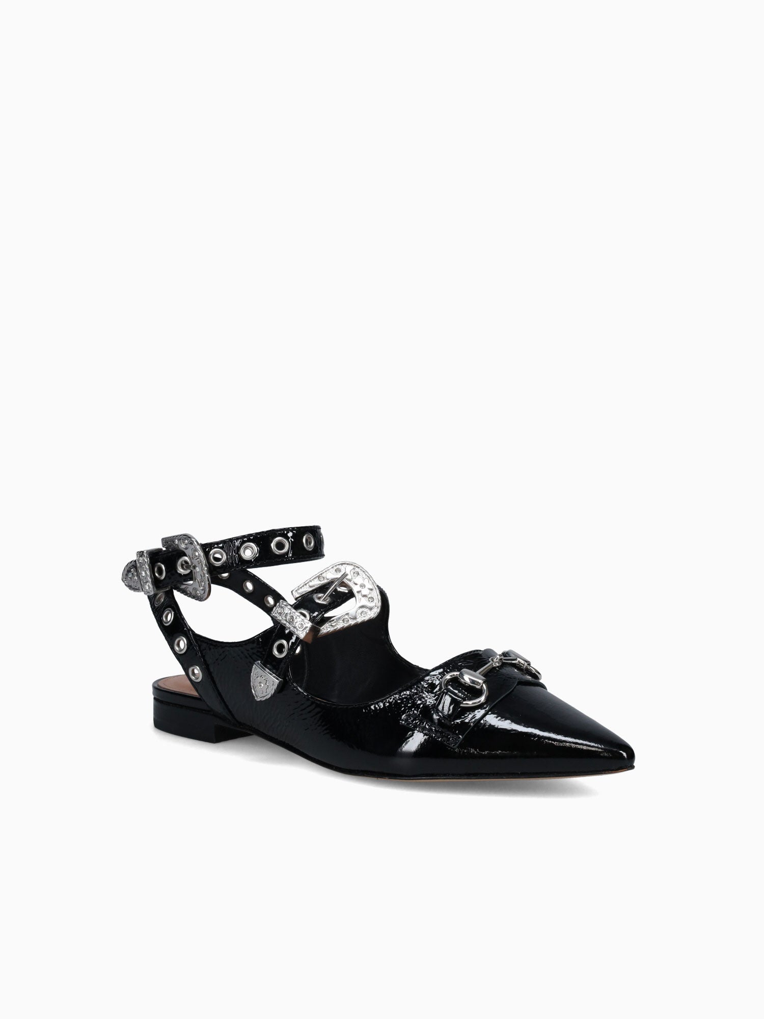 Jacarta Preto Verniz Black / 5 / M