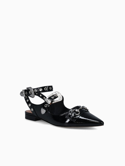 Jacarta Preto Verniz Black / 5 / M