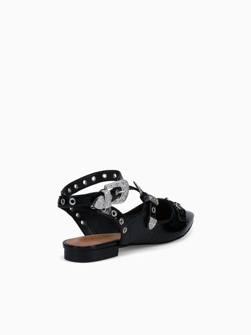 Jacarta Preto Verniz Black / 5 / M