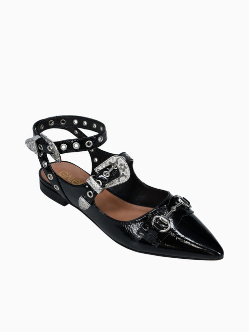Jacarta Preto Verniz Black / 5 / M