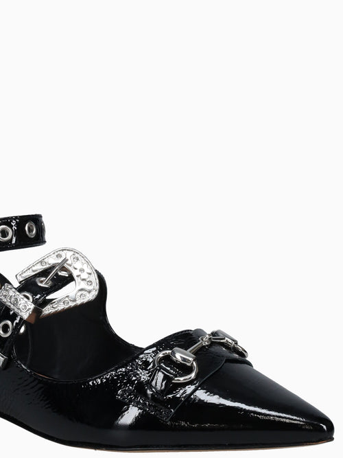 Jacarta Preto Verniz Black / 5 / M