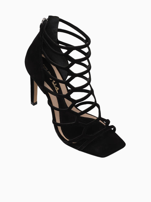 Afra Black Nobuck Black / 5 / M
