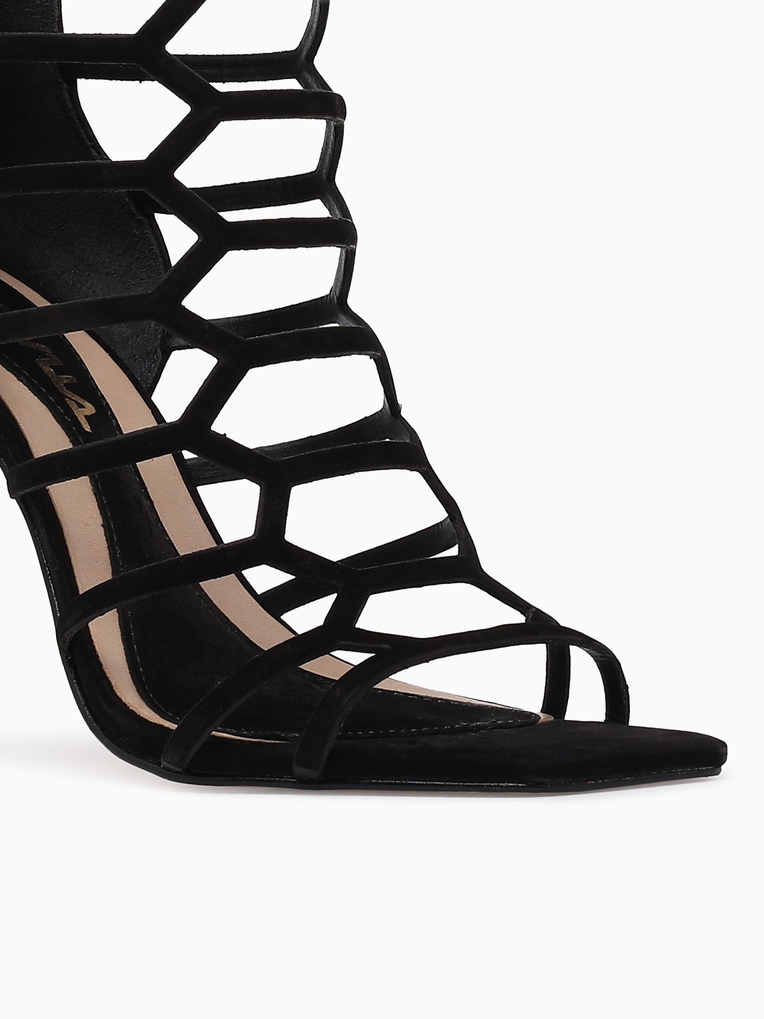Afra Black Nobuck Black / 5 / M