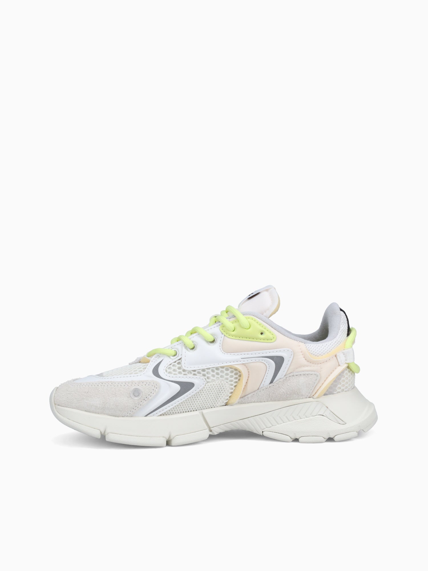 L003 Neo 223 1 Offwht Ltgrn leather Mesh Off White / 7 / M