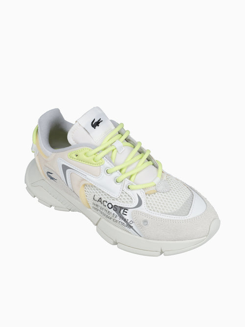 L003 Neo 223 1 Offwht Ltgrn leather Mesh Off White / 7 / M