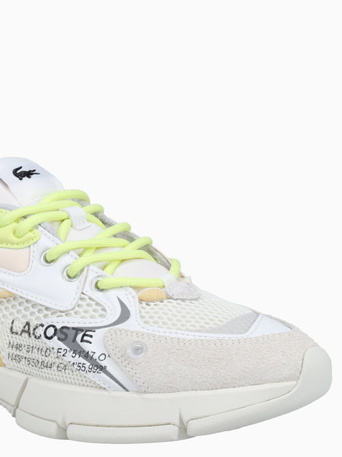 L003 Neo 223 1 Offwht Ltgrn leather Mesh Off White / 7 / M