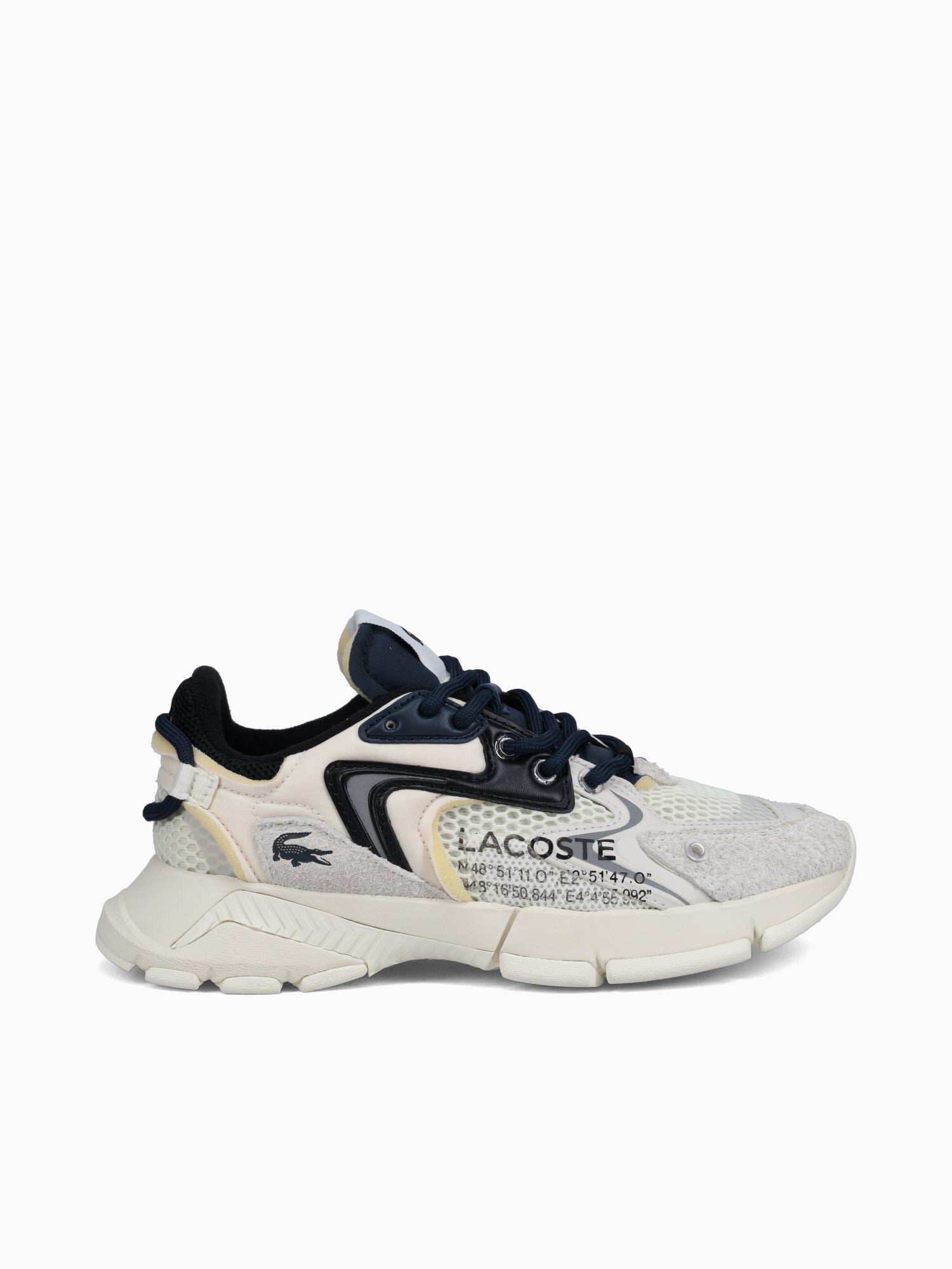 L003 Neo 123 Sma Off White Blk mesh Off White / 5 / M