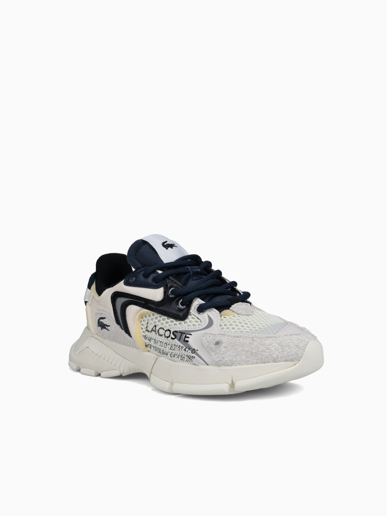 L003 Neo 123 Sma Off White Blk mesh Off White / 5 / M