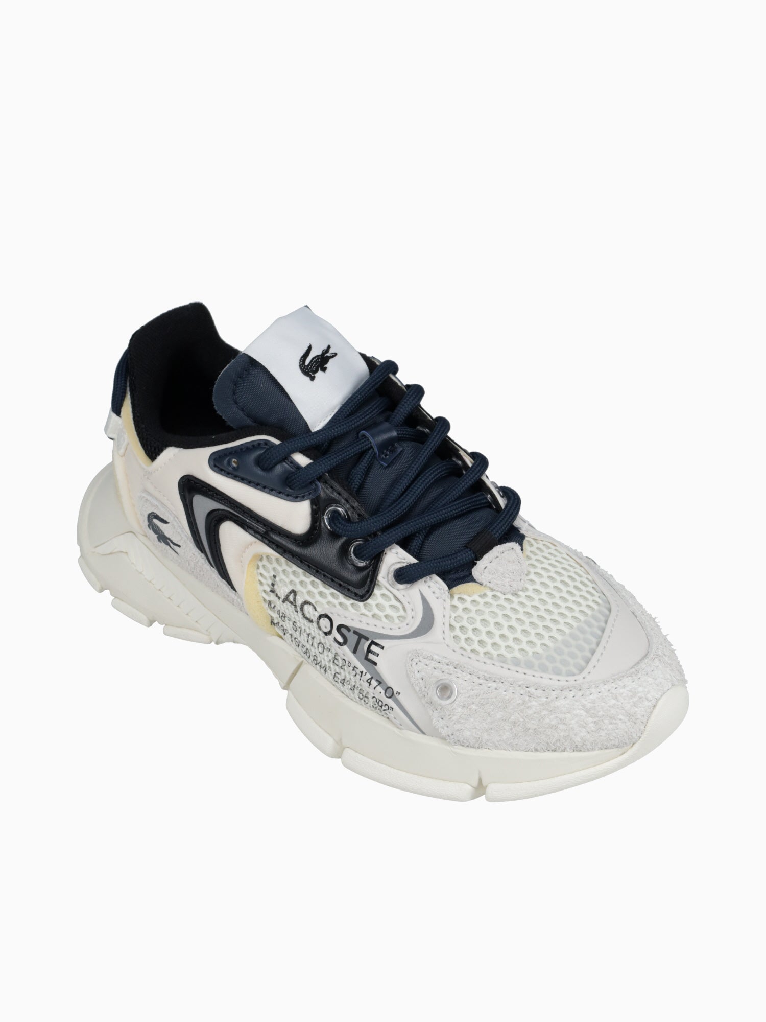 L003 Neo 123 Sma Off White Blk mesh Off White / 5 / M