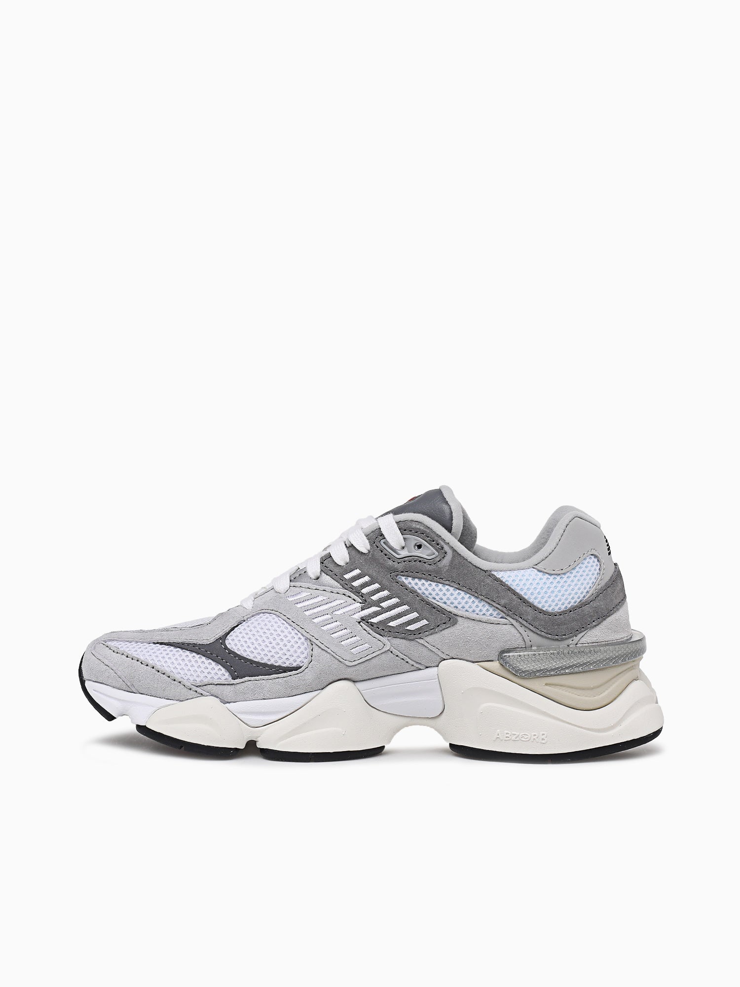 9060 Grey Leather Grey / 4 / M