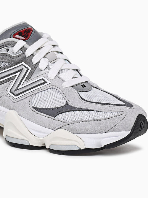 9060 Grey Leather Grey / 4 / M