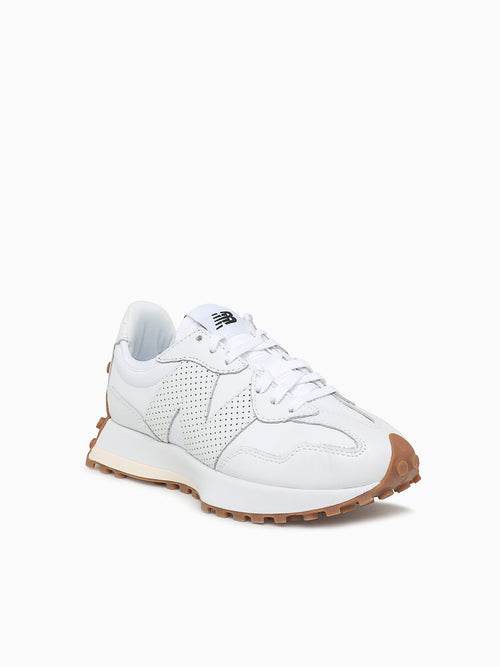 327 White Perforated suede White / 6 / M