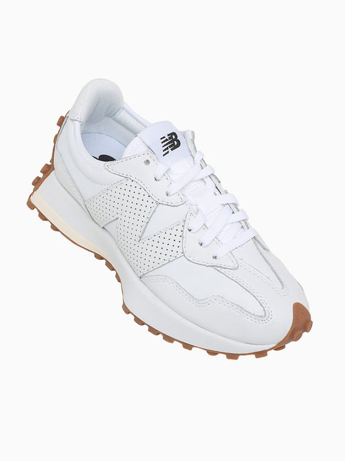 327 White Perforated suede White / 6 / M