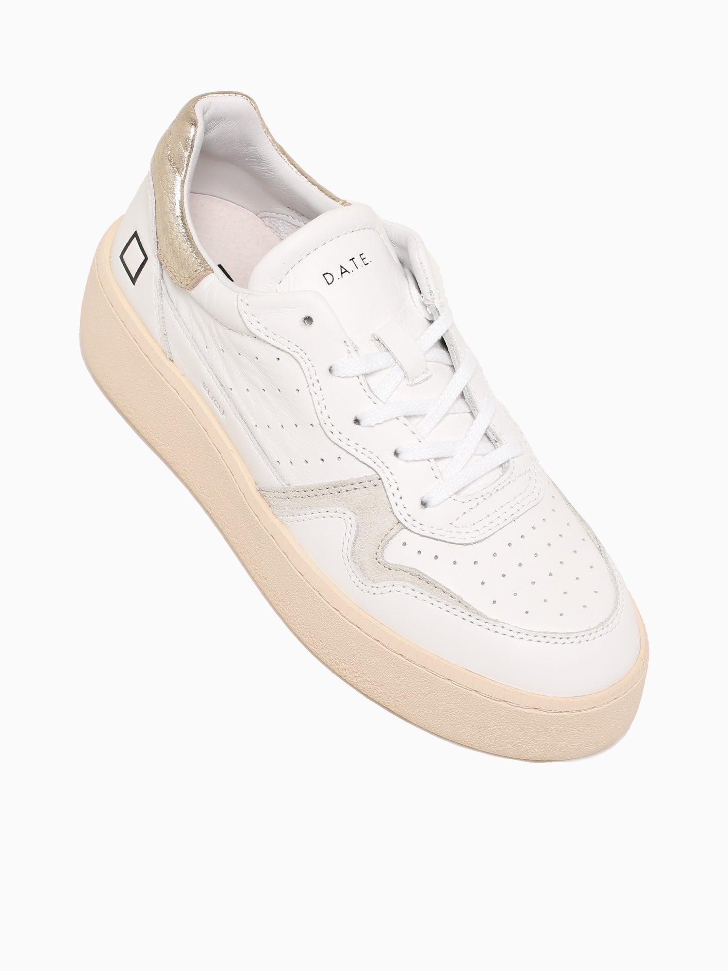 Step White Platinum calf White / 35 / M