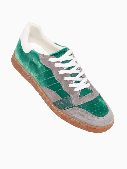 Sporty Low Emerald Velvet Green / 41 / M
