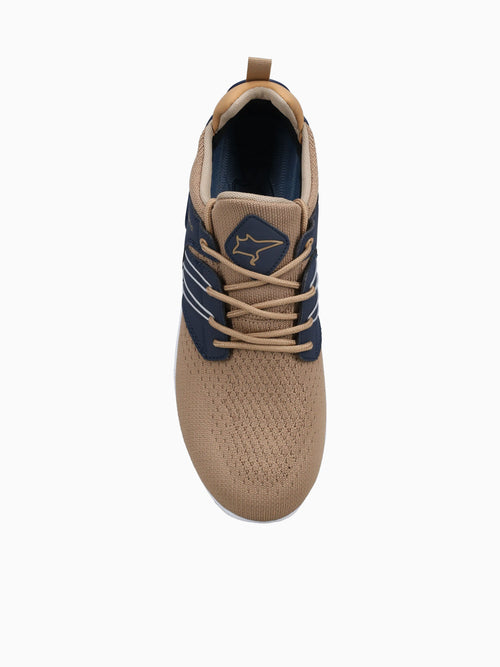 Fastnet Cream Navy Navy / 7 / M