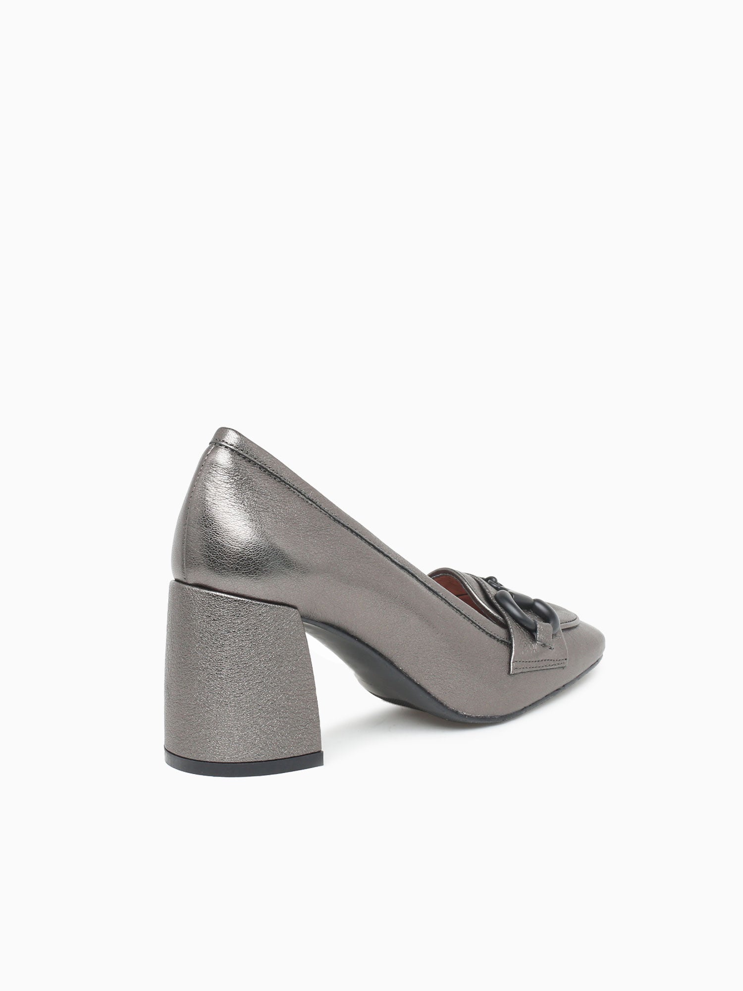 764 Grigio Chi Leather Pewter / 36 / M