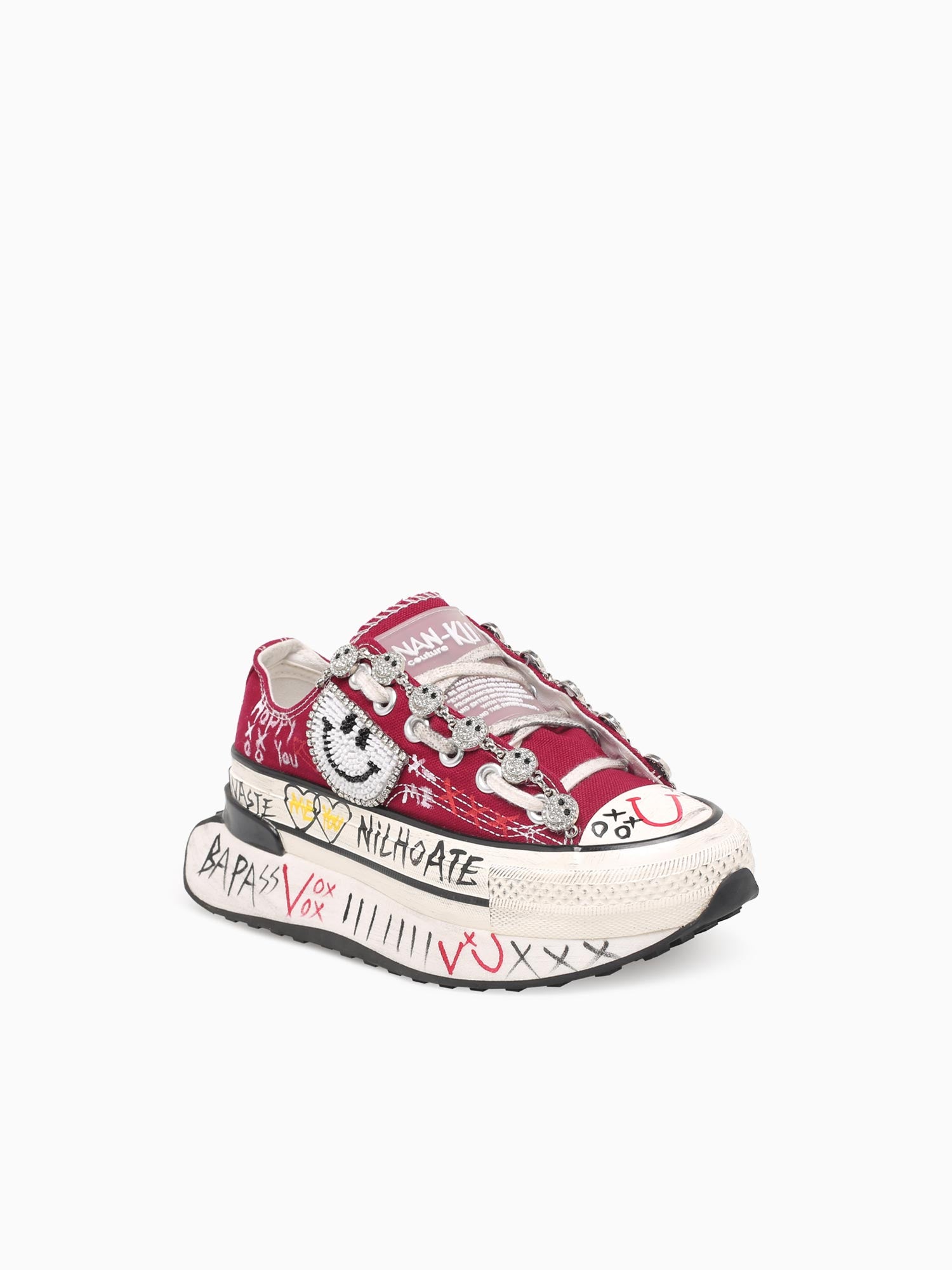 Bc03 Red Canvas Red / 36 / M