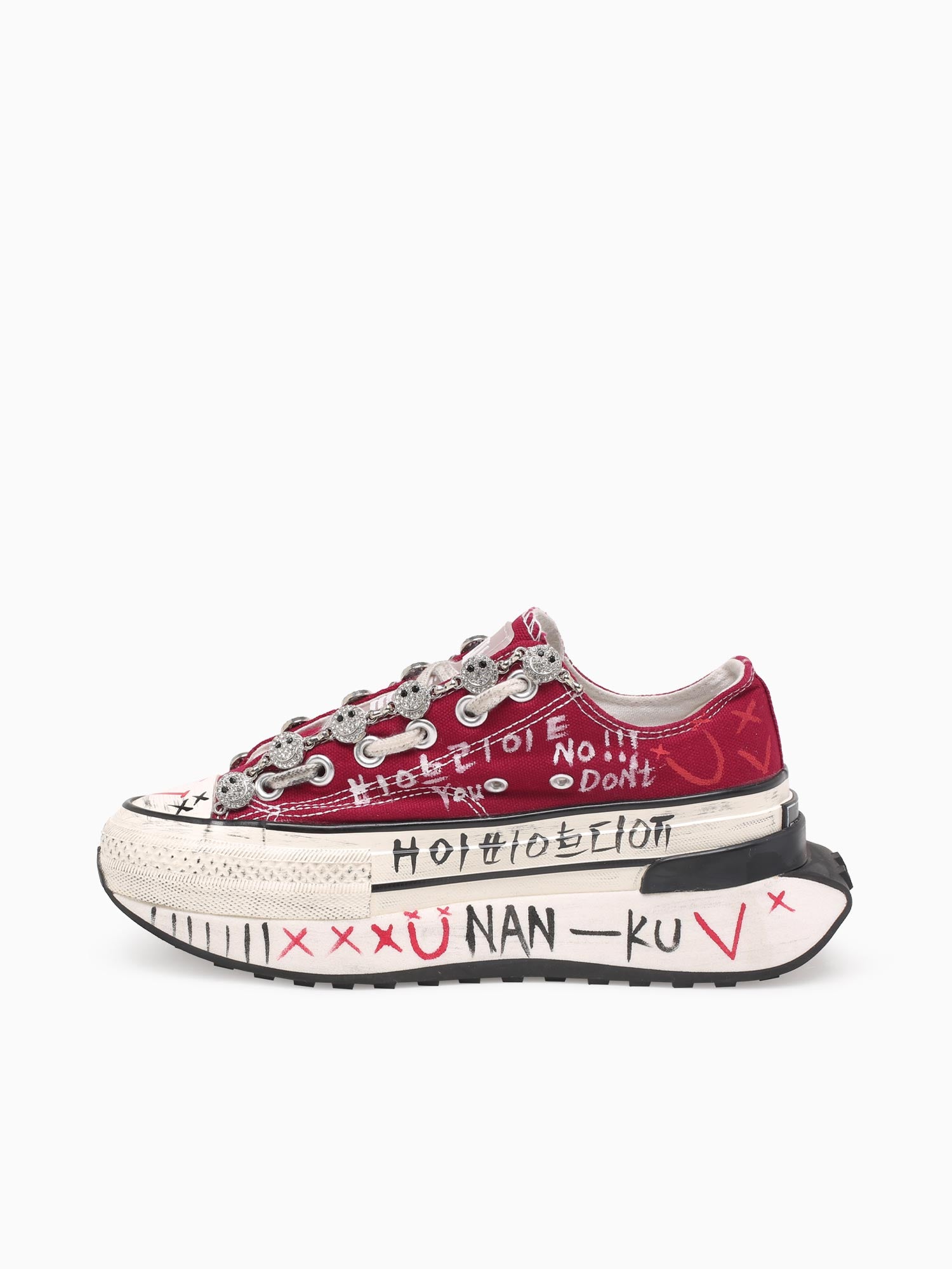 Bc03 Red Canvas Red / 36 / M